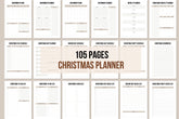 Christmas Planner - 105 Pages
